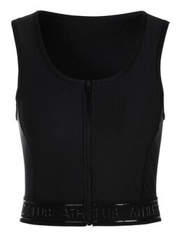 LASCANA ACTIVE Crop-Top mit Reißverschluss und Ringerrücken