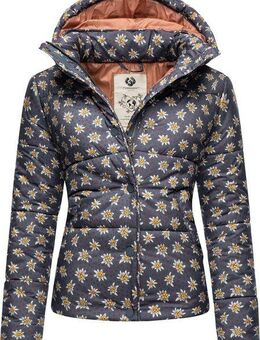 Ragwear Steppjacke Relive Remake Modische cropped Winter Kurzjacke