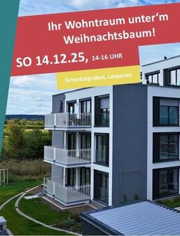 3-ZIMMER ETW IM 2. OG MIT BALKON - "WOHNEN IM PARK" IN LANGENAU - D14 - Langenau