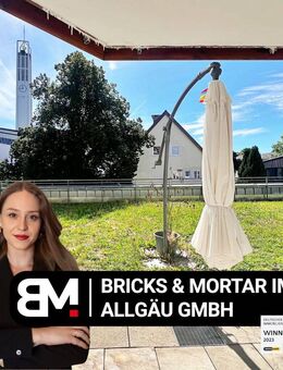 Charmante 2-Zimmerwohnung mit besonderem Gartencharakter in Kempten - Kempten (Allgäu)