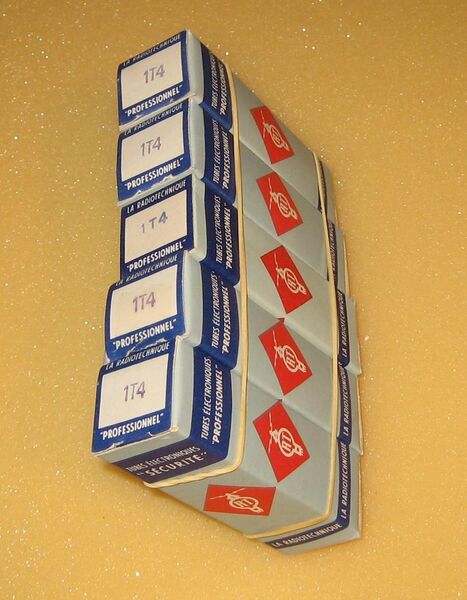 Röhre EAA91 ECC91 EH90 PCL81 PCL84 PL95 UF85 UF89 UY41 DF91 = 1T4 - Boxberg Zentrum