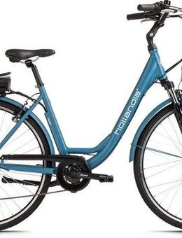 Hollandia E-Bike Cityrad Lido, 7 Gang Shimano Tourney Schaltwerk, Kettenschaltung, Frontmotor, 468 Wh, Pedelec, Elektrofahrrad für Damen u. Herren