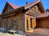 Ohne Makler-Provision! Einfamilienwohnhaus in Holzbauweise mit Einbauküche, neue gestalteter Terrasse und Kfz-Stellfl... - Aglasterhausen