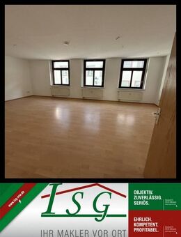 2,5-Raum Wohnung mit BALKON in einer Nebenstraße des Zentrums - Mittweida