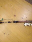 Deko - Porzellanpfeife mit Jagdmotiv Jäger u. HASEN in 97076