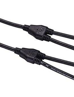 Phaesun QuickClip4 2in1 long Adapter Standard-USB, Parallelverbinder für Solarmodule