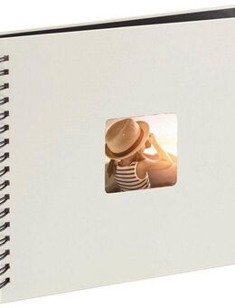Hama Fotoalbum Fine Art, 28 x 24 cm, 50 Seiten, Photoalbum Foto Kreide