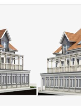 Gästevermietung unmittelbar am Weststand - mit großem Balkon - Norderney