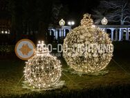 Große Weihnachtskugeln Christmas Balls outdoor XXL Deko mieten - Wismar