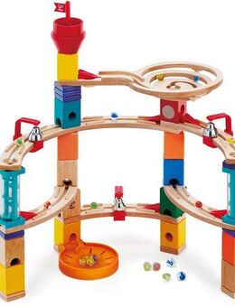 Hape Kugelbahn-Bausatz Aus der Burg entkommen, (102-tlg)