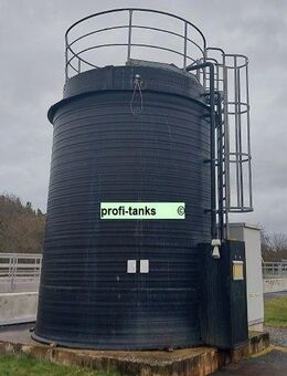 P427 gebrauchter 30.000 Liter PEHD-Tank Kunststofftank doppelwandig AHL-Tank ASL-Tank Chemietank EisenIIIChlorid-Tank Salzsäuretank Schwefelsäuretank - Hillesheim (Landkreis Vulkaneifel)