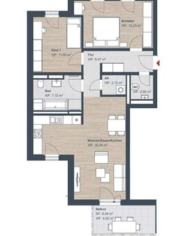 Hier dürfen Sie abschreiben: Neubau, sonniger Balkon, Gäste-WC, Lift und TG | degr. AfA mit 5% p.,a. - Röthenbach (Pegnitz)