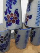 6 Steingut Trinkbecher in 80335