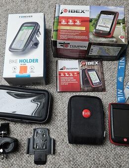 Fahrrad Navi Falk IBEX 32 - Outdoor Navigation - inkl. FOREVER Halterung + Tasche - Garbsen
