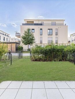 Neuwertige 3-Zimmer-Gartenwohnung mit Terrasse, zwei Gärten & hochwertiger Ausstattung - Taufkirchen (Landkreis München)