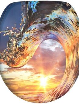 Sanilo WC-Sitz Wave, mit Absenkautomatik, BxL: 37,7 x 42,0 - 47,0 cm