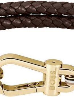 BOSS Lederarmband ARES PRIME, 1580699M, 1580700M