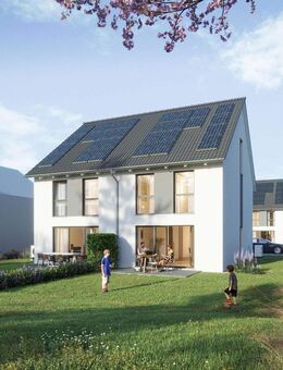 Förderfähige Doppelhaushälfte inkl. Keller in ruhiger Lage von Haueneberstein (KfW40 QNG) - Baden-Baden