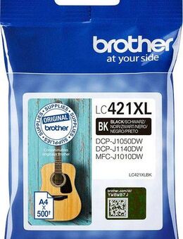 Brother LC-421XLBK Tintenpatrone (1-tlg)