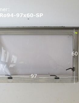 TEC Wohnwagenfenster Roxite 94 D399 ca 97 x 60 gebr. zbTT2/TB5 OR - Schotten Zentrum