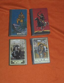 4 Winnetou Bücher - Trier