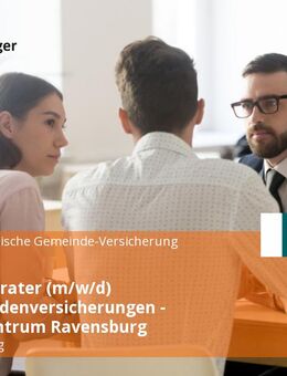Kundenberater (m/w/d) Privatkundenversicherungen - Servicezentrum Ravensburg - Ravensburg