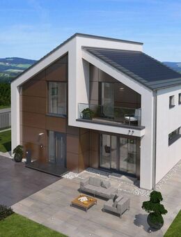 DESIGNHAUS MIT PULTDACH - ARCHITEKTUR DER EXTRAKLASSE - Rötha