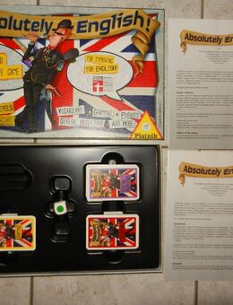 Absolutely English - a fun and effective game von Piatnik * Unbenutzt * Stiftung Warentest: Gut - Chemnitz