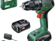 Bosch Home & Garden Akku-Schlagbohrschrauber UniversalImpact 18V-60, Inkl. Koffer, mit 2 Akkus 18V/2Ah und Ladegerät