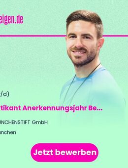 Praktikant Anerkennungsjahr Betriebswirt für Ernährungs- und Versorgungsmanagement w/d/m - München