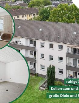 Top geschnittene 3-Zimmer-Wohnung mit Außenstellplatz und Balkon in Sackgassenlage Köln-Flittard - Köln