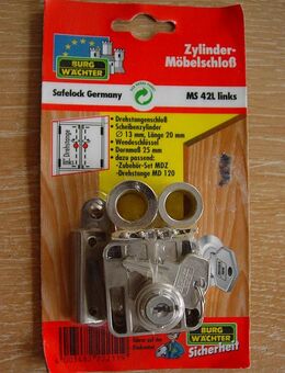 Burg Wächter Möbelschloss MS 42L Drehstangenschloss für Schrank, Kommode, Kleiderkasten etc. neu - Landsberg (Lech)