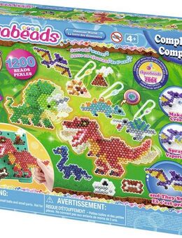 Aquabeads Kreativset Dinosaurier Bastelset