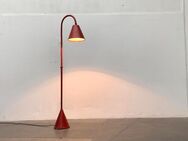 Mid Century Valenti Leather Floor Lamp zu 60er 70er Jacques Adnet - Hamburg Hamburg-Nord