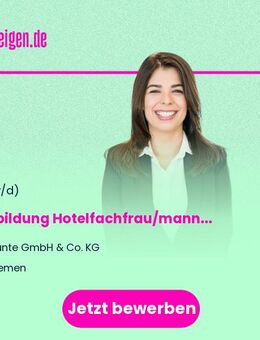 Ausbildung Hotelfachfrau/mann - Bremen