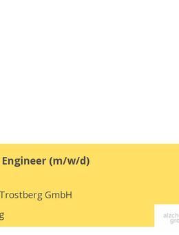 IT Network Engineer (m/w/d) - Trostberg