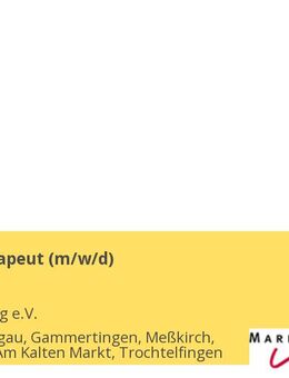 Physiotherapeut (m/w/d) - Bad Saulgau