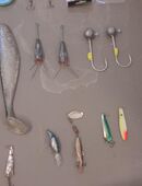 Angelausrüstung, über 100 Teile in 18055