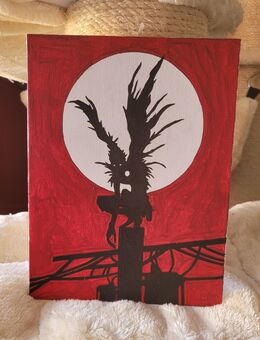 Death Note: Ryuk Acrylmalerei A5 - Bietigheim-Bissingen