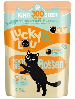 Lucky Lou Adult 6 x 300 g - Geflügel & Forelle