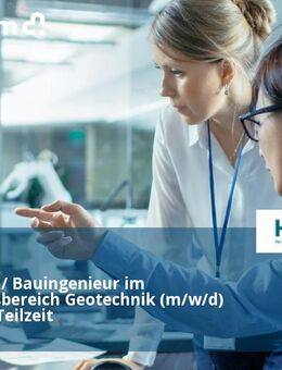 Ingenieur / Bauingenieur im Tätigkeitsbereich Geotechnik (m/w/d) Vollzeit / Teilzeit - Bremen