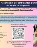Persönliche Assistenz in der ambulanten Behindertenhilfe in Teilzeit gesucht. in 55576