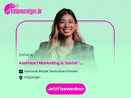 Assistant (m/w/d) Marketing & Social-Media-Management - Göppingen