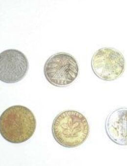 Münzen 1893 - 1988 Numismatik  25 Stück Kaiserreich Deutsches Reich DDR BRD - Bottrop