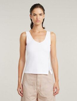 G-STAR Trägertop Asymmetrical Zip mit Reißverschluss