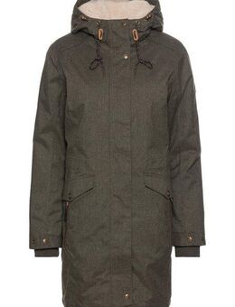 Polarino Outdoorjacke atmungsaktives Material, wasserdicht, winddicht, mit Kapuze