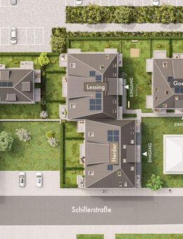 Haus Herder: Wohlfühlen im 2. OG: Zentrumsnahe 3-Zimmer-Wohnung mit lichtdurchfluteten Räumen - Rheinfelden (Baden)