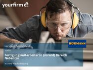 Fertigungsmitarbeiter:in (m/w/d) Bereich Nebentür - Amt Wachsenburg