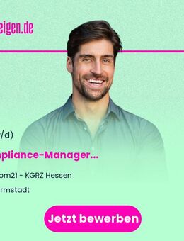 Compliance-Manager (m/w/d) - Darmstadt