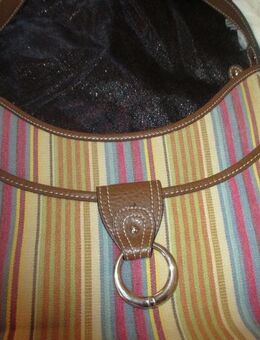 NEU * Ausgefallen * stylisch * Streifen * Hand- Umhänge- Tasche * Bag * Tote "Etienne Aigner" Original * Pastell * bunt * - Riedlingen